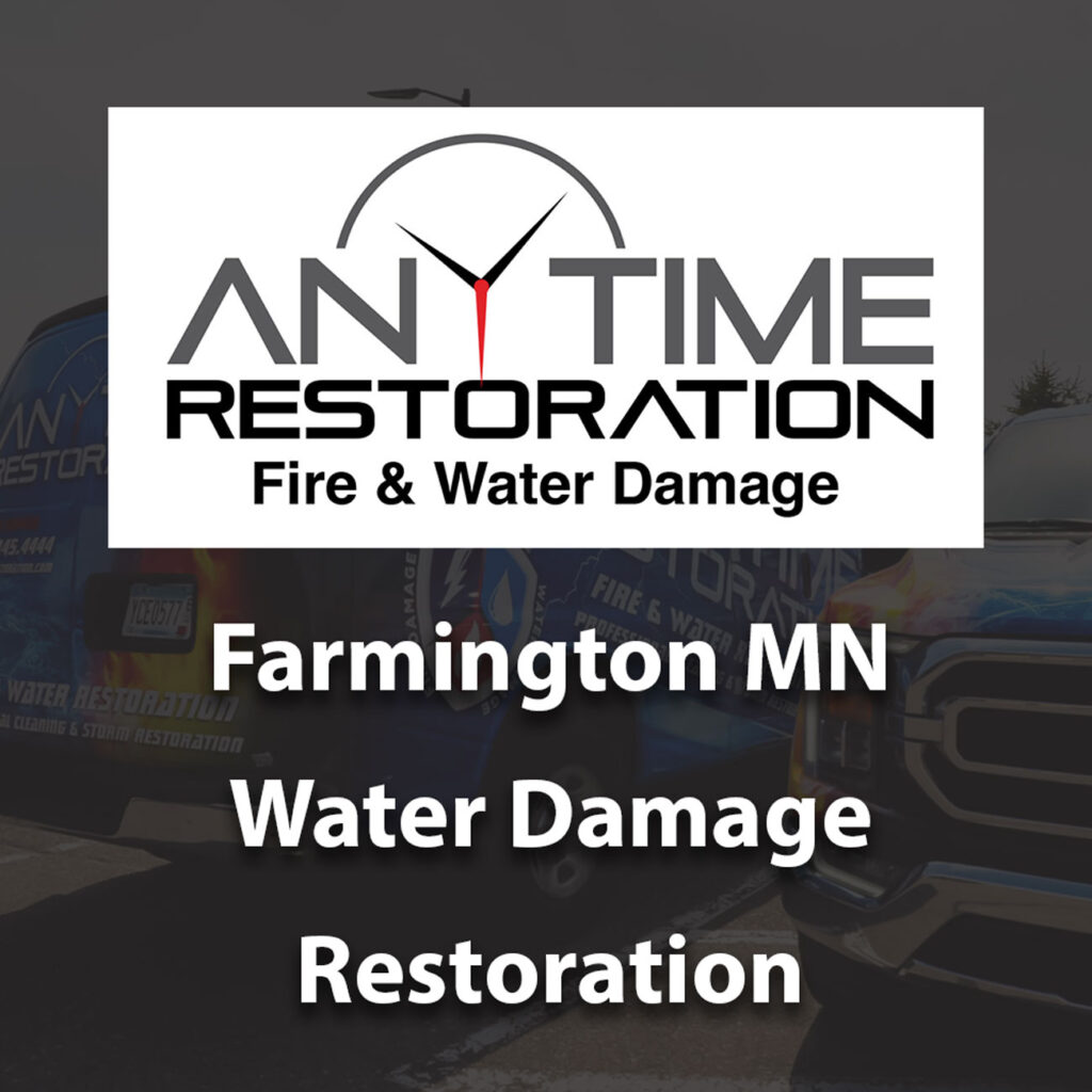 water damage restoration farmington mn