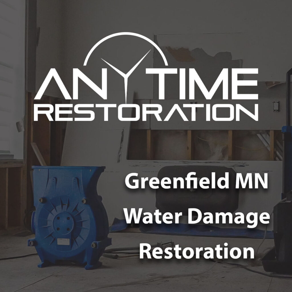 water damage restoration greenfield mn