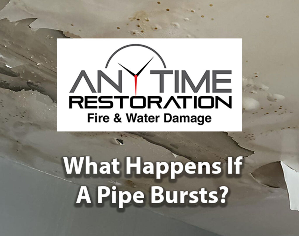 burst pipe apple valley mn